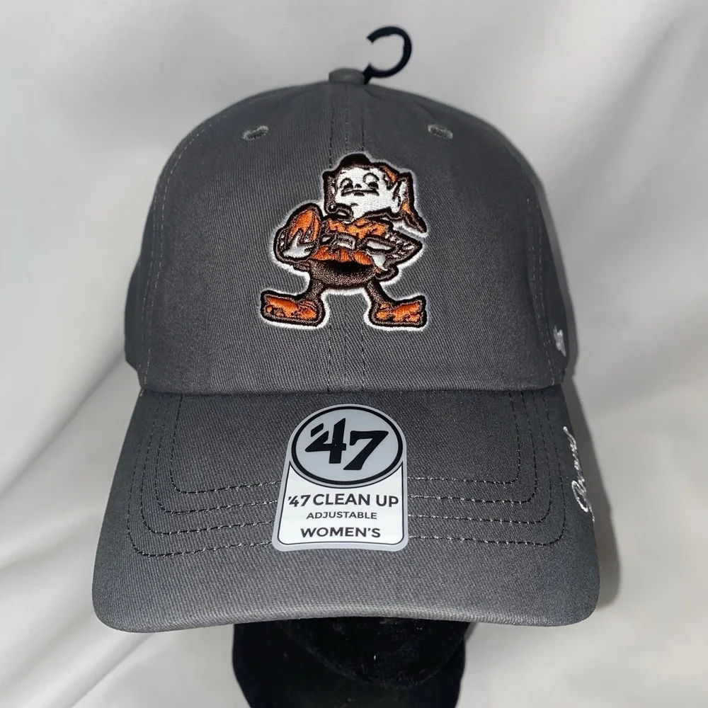 Cleveland Browns '47 Women's Brownie The Elf Miata Clean Up Adjustable Hat NEW‎